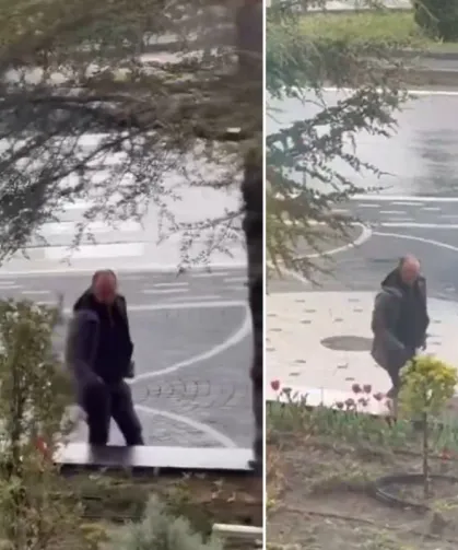 Belediyenin Diktiği Laleleri Söküp Çantalarına Doldurdular