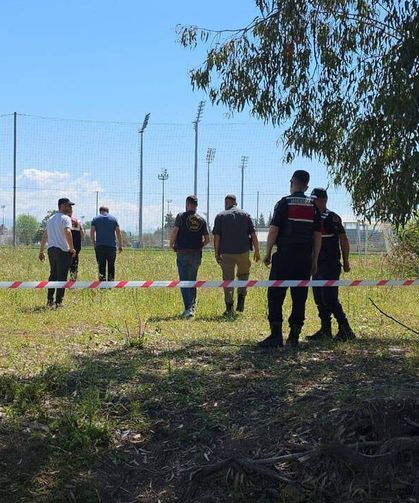 Boş arazide insana ait kafatası ve kemikler bulundu