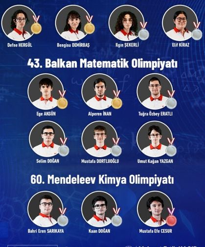 Genç Türk bilim insanlarından dünya çapında başarı: Olimpiyatlarda madalya yağmuru