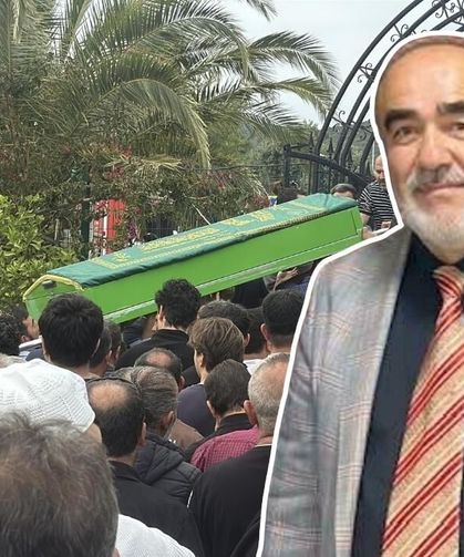 Motosikletin çarptığı imam Metin Suntay defnedildi!