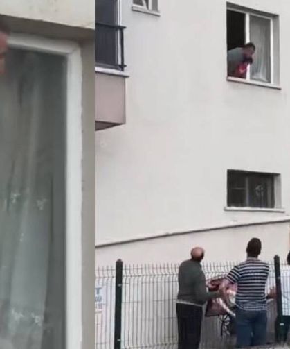 3 Yaşındaki Kızını Bıçakla Rehin Alan Baba Etkisiz Hale Getirildi