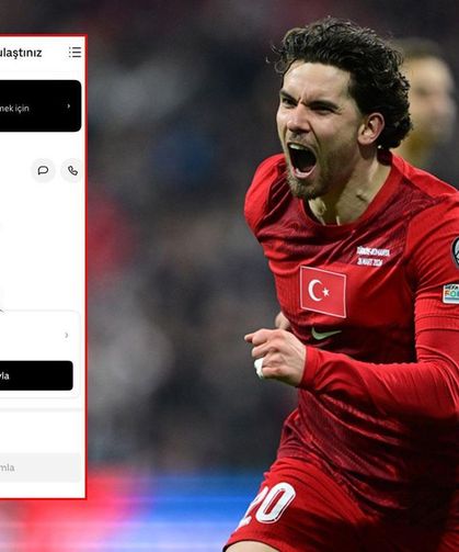 Amerika'daki bir kurye, Ferdi Kadıoğlu'nun otele verdiği siparişi paylaştı
