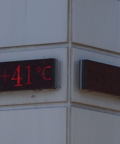 Antalya'da termometreler 41 dereceyi gördü