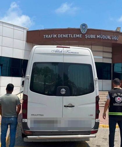 Araç kamerasına yakalanan sürücülere 20 bin TL ceza