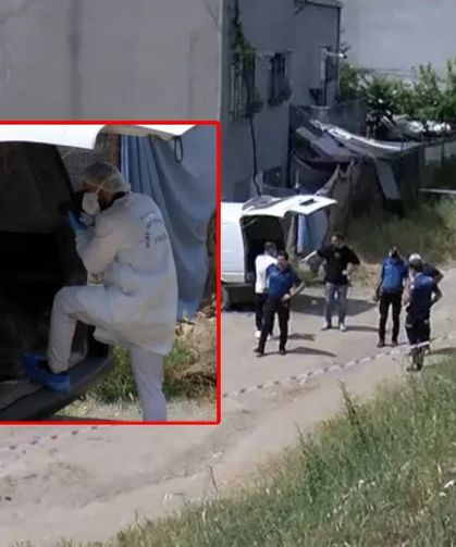 Arsada oyun oynayan çocuklar araçta ces*t buldu