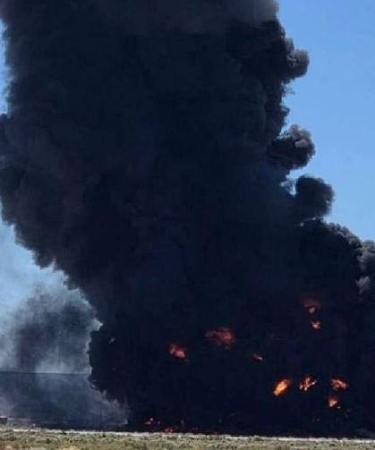 B-52 bombardıman uçağı kazasının yeni görüntüleri ortaya çıktı