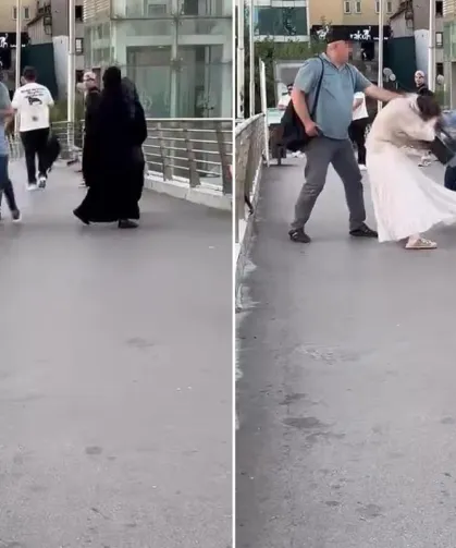 Kocasıyla ilişkiye girmeye çalışan kadını evire çevire dövdü