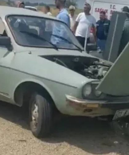 Otomobil ile kamyonet çarpıştı: 1 ölü, 5 yaralı
