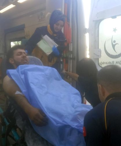 Yakıt deposunun tamiri sırasında patlama: 1 işçi yaralı