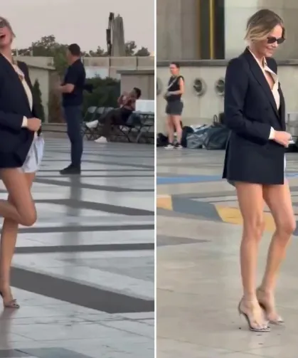 50 Yaşındaki Charlize Theron'dan Cesur Stil! Paris'te Tüm Bakışları Üzerine Çekti