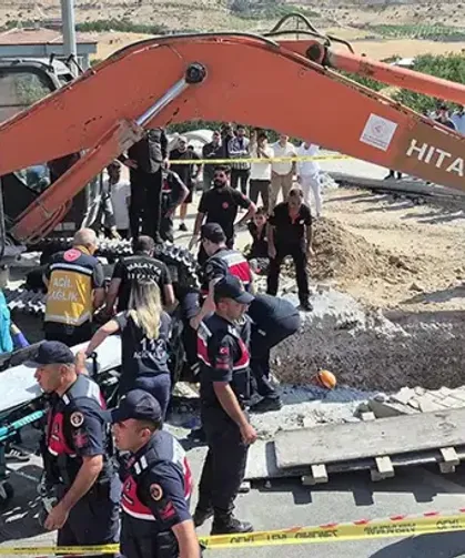 Altyapı çalışmasında göçük: 2 ölü