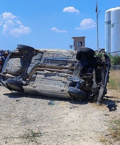 Gaziantep'te Feci Kaza! Takla Atan Otomobilde 7 Yaşındaki Çocuk Öldü