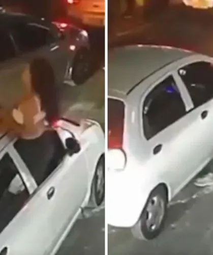 Üstsüz Dünya Kupası Kutlaması Yapan Kadın Araçtan Düştü