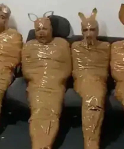 Hırsızlara Sıra Dışı Tuzak! Suçüstü Yakalandılar, Koli Bandıyla Sarıldılar