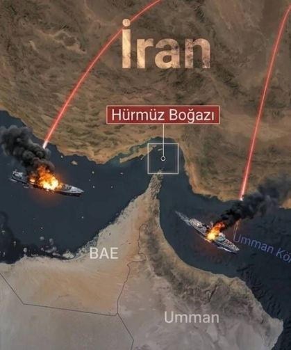 Hürmüz Boğazı'nda petrol tankerinde patlama