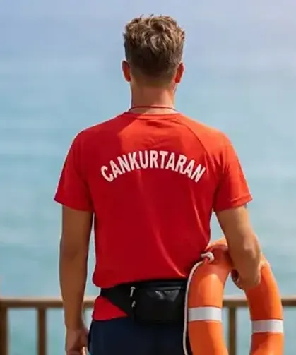 Kız arkadaşını denizden çıkaran cankurtaranlara saldırdı