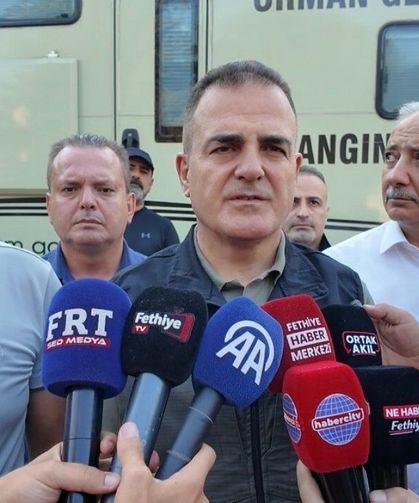 Muğla Fethiye'de orman yangını söndürüldü
