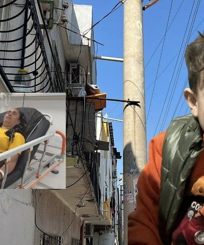 Torununu kaybeden anneanne akıma kapıldı! Aynı balkonda ikinci elektrik faciası