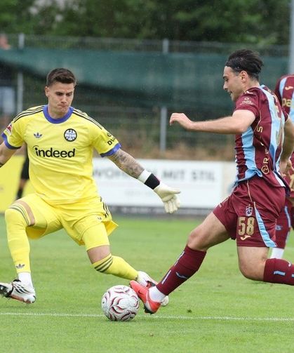 Trabzonspor hazırlık maçında Eintracht Frankfurt'a 3-0 mağlup oldu