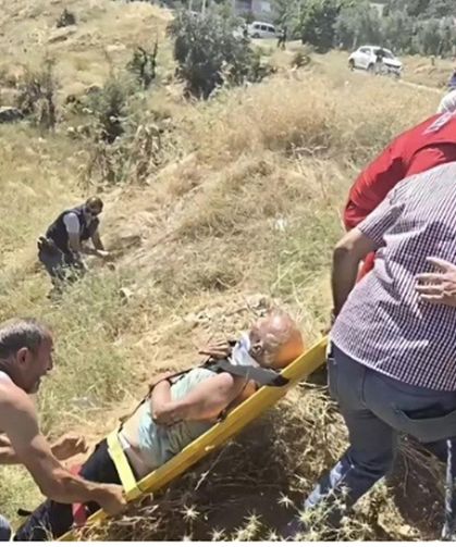 Kayıp alzheimer hastası 32 saat sonra dere yatağında yaralı halde bulundu
