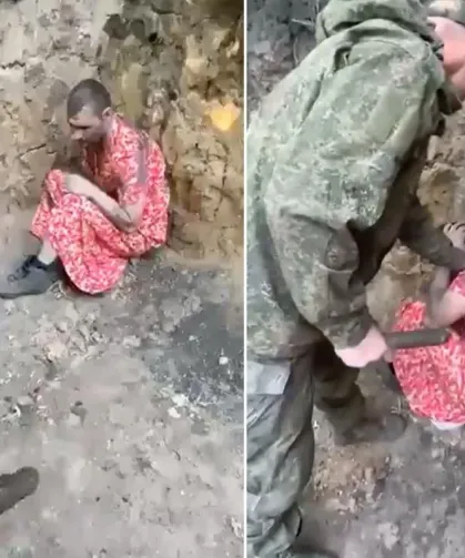 Cepheden kaçan askere kadın elbisesi giydirip darbettiler