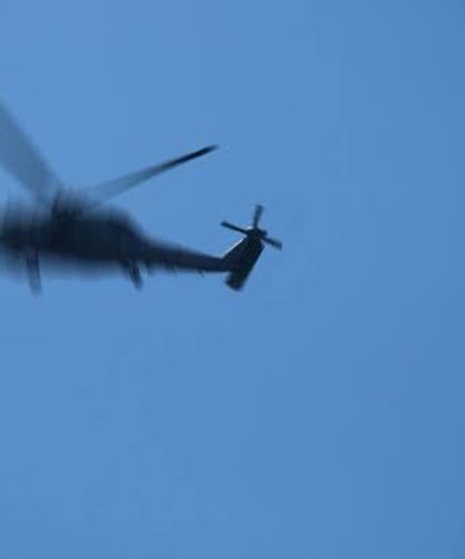 Giresun’da helikopter düştü