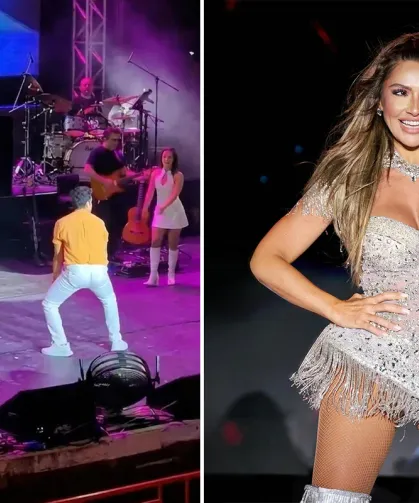 Hadise konserinde olay anlar! “Kıvır be” dedi, sahneye davet etti