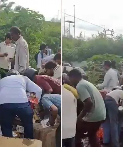 Son kullanma tarihi geçmiş çikolatalar için çöplüğe koştular