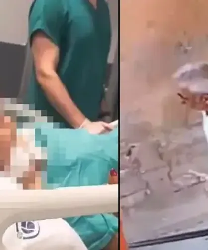 Tehdit edip kefen gönderen eski eşi 8 yerinden bıçakladı