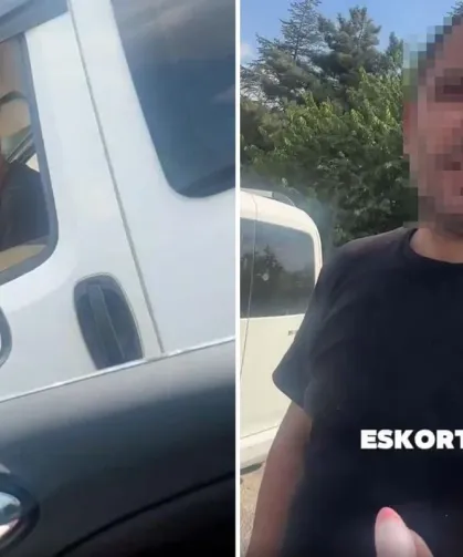 Trafikte tartıştığı kadına “Eskortsun” deyince ortalık karıştı