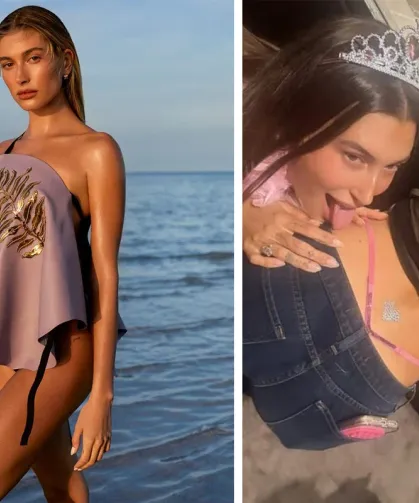 Ünlü model partide sınırları zorladı! Yaptığı hareket şaşırttı