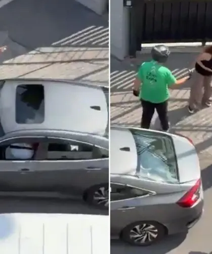 Yol ortasındaki kavgaya damga vuran söz: Kocanı aldım elinden, çatla
