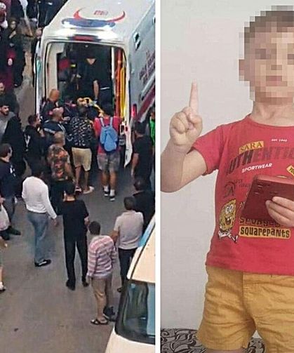 5 yaşındaki K.M. sokakta oynarken otomobilin altında kaldı