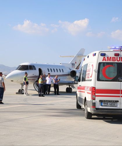 Feribot kazasından etkilenen gebe, Türkiye'ye getirildi