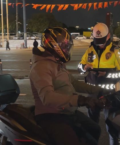 İstanbul'da helikopter destekli 'Huzur İstanbul' denetimi