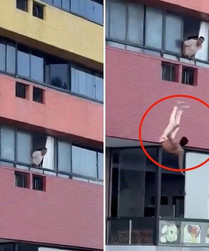 Başkasının eşiyle yakalandı! Pencereden kaçarken metrelerce yükseklikten düştü