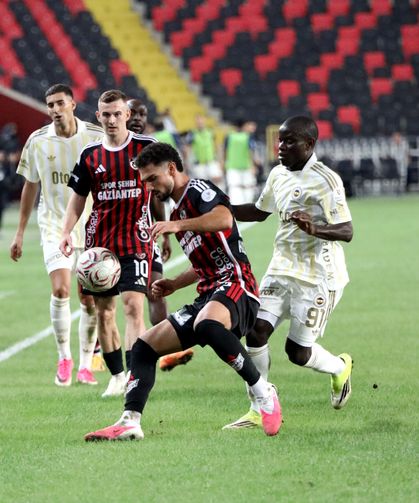 Gaziantep FK 0-0 Fenerbahçe maç özti ve goller |
