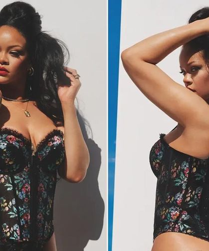 Rihanna’dan olay yaratan pozlar! Yeni koleksiyonunu böyle tanıttı