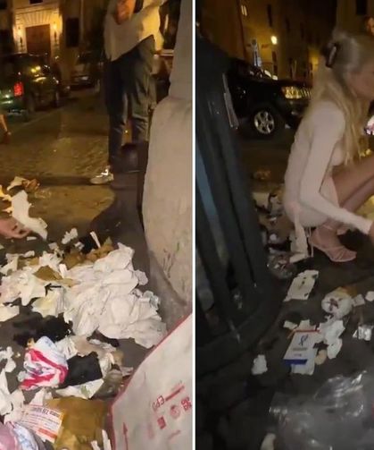 150 Bin Dolarlık Peçete Şoku! Genç Kadın Çöpleri Karıştırdı