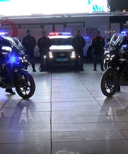 Ankara'da TDT Zirvesinde Asayiş ve Trafik Denetimi Yapıldı