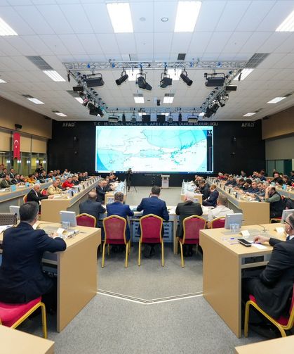 İstanbul'da Afet Koordinasyon Toplantısı düzenlendi