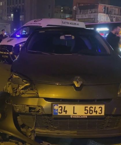 Küçükçekmece'de Kazada Motosikletli Hayatını Kaybetti