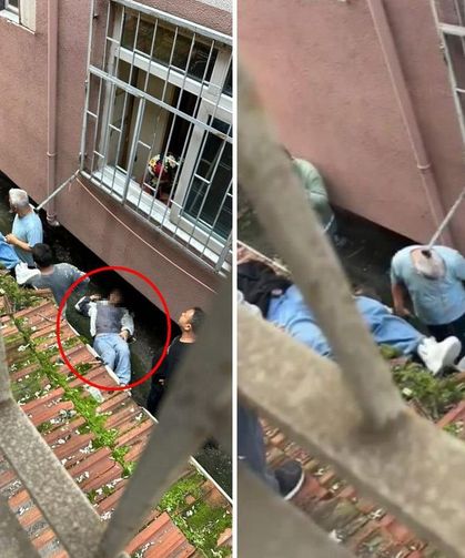 Çarşafla Evden Kaçmak İsteyen 2 Genç Kız 3’üncü Kattan Düştü