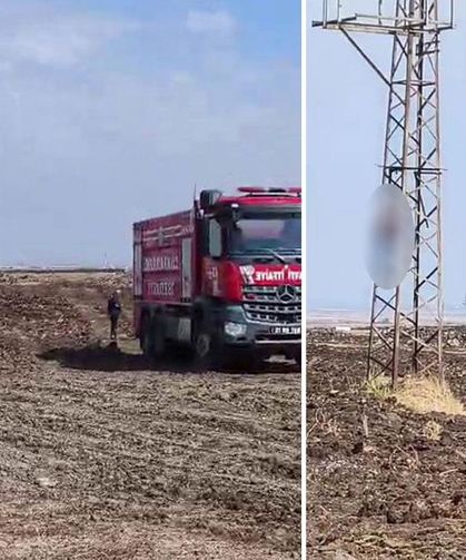 Eşiyle Tartışan Adam, Yüksek Gerilim Direğinde Canına Kıydı