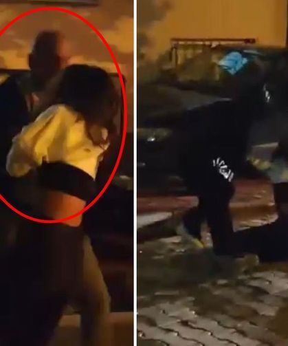 Gürültü tartışmasında bıçakla sokağa indi! Genç kızlara dehş*ti yaşattı