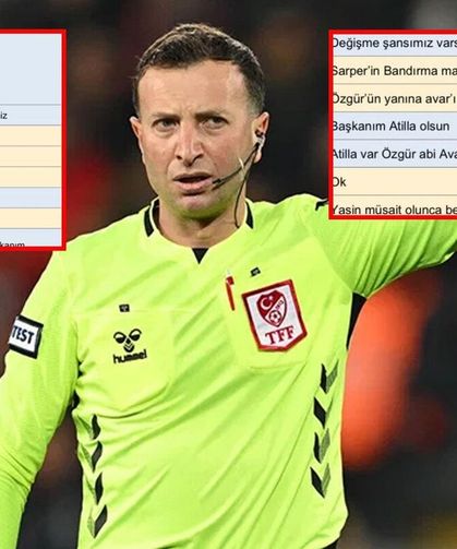 Hakem yazışmalarında çarpıcı ayrıntı! İsimleri verildi, derbide görev yaptılar