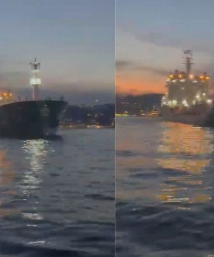 İstanbul Boğazı'nda gemi arızası! Trafik çift yönlü durduruldu