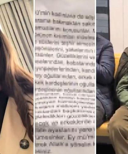 Metroda Genç Kadına Ayetli Kağıt Uzattı: “Sana Yazıldı”