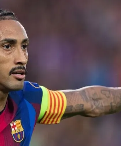Galatasaray maçı öncesi Barcelona’ya Raphinha şoku
