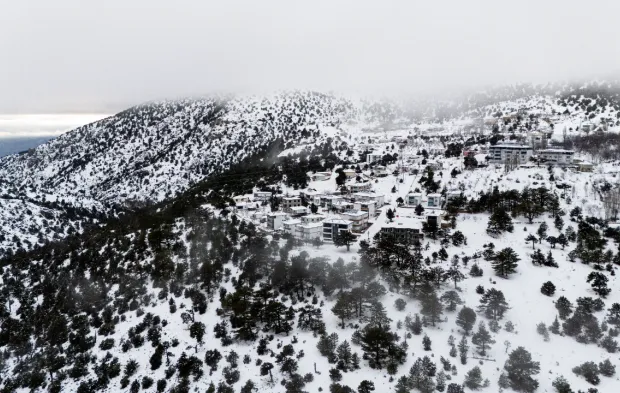 Sertavul Yaylası’nda kar sonrası kartpostallık manzaralar